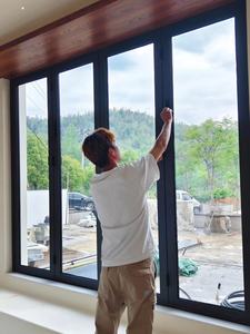 Porte d'entrée moderne en alliage d'aluminium, porte pliante pour balcon et jardin, personnalisation haut de gamme - Product Image 5