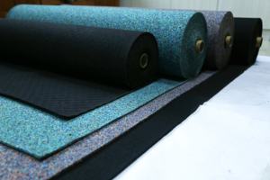 Tapis insonorisant en polyuréthane, absorption des chocs flottante, <span class=keywords><strong>sous</strong></span>-couche acoustique, école, résidentiel, antidérapant, revêtement de sol en caoutchouc non tissé - Product Image 2