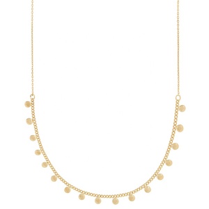 Collar Religioso Chapado en Oro de 18K para Mujer, Diseño de Mano de <span class=keywords><strong>Esqueleto</strong></span> Japonés y Coreano en Acero Inoxidable, Joyería para Aniversario - Product Image 2