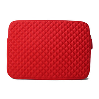 Housse d'ordinateur portable étanche en néoprène de voyage pour ordinateur portable 11.6 "Chromebook Ultrabook ordinateur portable rembourrage en mousse de diamant résistant aux chocs