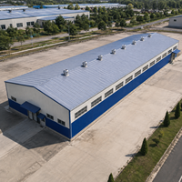 Solution de construction de bâtiments industriels préfabriqués sur mesure : entrepôts, hangars de stockage, ateliers métalliques