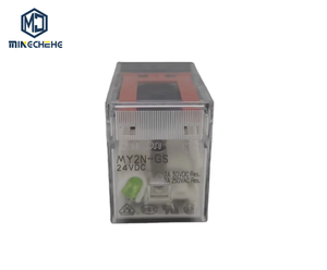 General Purpose Relay MY2N-GS DC24 Compatible With MY4N-GS MY2NJ-GS MY4NJ-GS MY2N-CR DC24 Power Relay <b>Socket</b> for Industrial Auto - Product Image 1