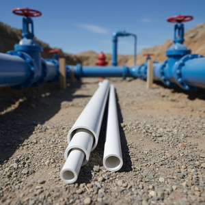 Tuyau d'évacuation en PVC-U, tuyau d'égout de 110 mm à 315 mm, rigidité élevée SN4 à SN8 pour drainage souterrain - Product Image 4