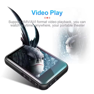 เครื่องเล่น MP3 หน้าจอสัมผัสเต็มรูปแบบ BT เครื่องเล่นเพลงพกพาไร้สาย รองรับการเล่นวิดีโอ การ์ด TF วิทยุ FM สำหรับความบันเทิงของนักเรียน - Product Image 5