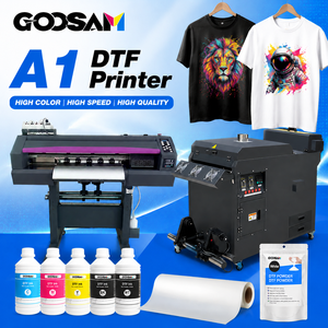 Nuevo 9 colores tinta de pigmento de velocidad rápida multifunción tamaño ancho 60 cm 2 Xp600 I3200 cabezal de inyección de tinta Digital DTF impresora agitador 1 año - Product Image 1