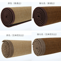 Tapis de tapis tissé en fibre de bambou chinois
