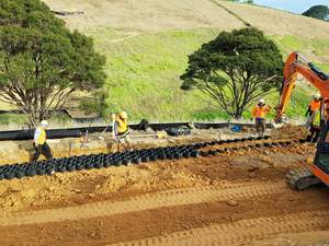 Estabilizador de grava de 50m y 75mm, rejilla HDPE Geocell, precio Geoceldas, estabilizador de grava de 150mm, pendiente de entrada - Product Image 5