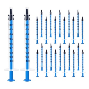 Jeringa sellada individualmente para alimentar mascotas Jeringa <span class=keywords><strong>de</strong></span> plástico <span class=keywords><strong>de</strong></span> 1mL con medición para colector <span class=keywords><strong>de</strong></span> <span class=keywords><strong>calostro</strong></span> <span class=keywords><strong>de</strong></span> leche materna - Product Image 2