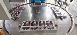 Machine automatique de soudage et de découpe à haute fréquence pour plateau tournant rotatif pour PVC PET GAG Emballage double blister - Product Image 5