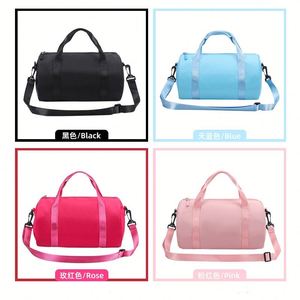 Sac de sport pliable à fermeture éclair en nylon de haute qualité avec logo personnalisé imprimé, grande capacité pour le yoga et la remise en forme - Product Image 2