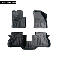 Karpet Mobil 3D TPE Premium Custom Fit Tahan Segala Cuaca Anti Air Awet Produsen Otomotif Grosir untuk CADDY 2010-2020