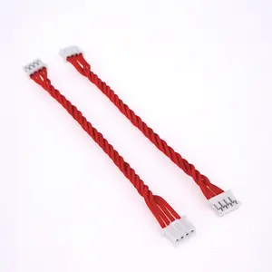 Personalizado JST PH 2,0 XH 2,54 MM Paso 2 3 4 5 6 7 8 Pin Conector Cable trenzado