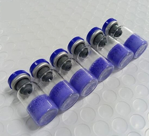 Proveedor de Fábrica, Venta al Por Mayor de Polvo Azul de Péptido de Cobre GHK-Cu Liofilizado Cosmético de Alta Calidad y Alta Pureza - Product Image 2
