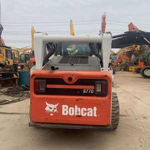 รถตักดิน <span class=keywords><strong>Bobcat</strong></span> มือสองสภาพดีพร้อมทํางาน ไฮดรอลิกควบคุมเต็มรูปแบบ - Product Image 3