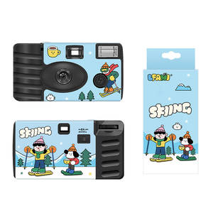 Appareil photo jetable Good Luck Red, 18 photos, appareil photo jetable, rouleau de film, appareil photo jetable à usage unique, vente en gros d'appareils photo jetables - Product Image 2