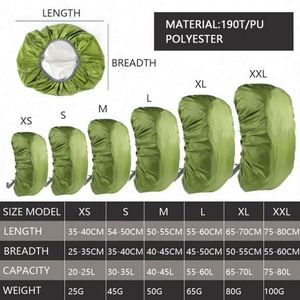 Hiking Camouflage Backpack Waterproof Rain <b>Cover</b> Bag <b>Protector</b> <b>Cover</b> - Product Image 6