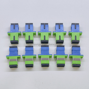 ขายดี อะแดปเตอร์ไฟเบอร์ออปติก Simplex SC UPC‑APC แบบ Single Mode SC Coupler สำหรับกล่องกระจายไฟเบอร์แพทช์พาแนล - Product Image 2