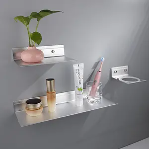 Étagère murale en aluminium antirouille pour douche, étagères de salle de bain pour organisateur de rangement de salle de bain