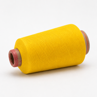 Fil de nylon coloré en gros, fil de nylon teint en assortiment de couleurs pour le tissage et le tricot, fil textile pour l'utilisation dans les tissus