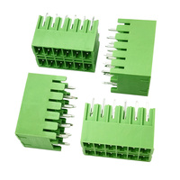 Bloc de bornes PCB à profil bas, pas de 3,81 mm, mâle-femelle, double rangée, droit et coudé, avec connecteur à ressort