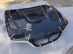Cubierta delantera del capó del motor del capó del estilo <span class=keywords><strong>GTR</strong></span> de la fibra de carbono <span class=keywords><strong>E46</strong></span> <span class=keywords><strong>M3</strong></span> para la parrilla delantera del cupé de la serie 3 DE <span class=keywords><strong>BMW</strong></span> <span class=keywords><strong>E46</strong></span> - Product Image 3