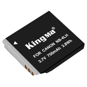 <span class=keywords><strong>Batteria</strong></span> ricaricabile agli ioni di litio Kingma NB-4LH per <span class=keywords><strong>batteria</strong></span> <span class=keywords><strong>Canon</strong></span> NB-4L - Product Image 1