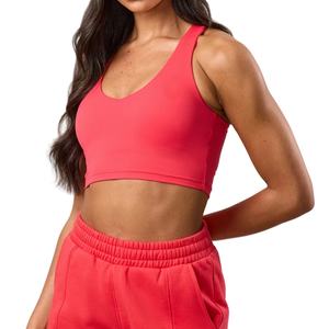 Soutien-gorge de sport athlétique léger de haute qualité pour femmes, grande taille, séchage rapide, respirant, logo frontal, nouvelle arrivée, prix bas - Product Image 1