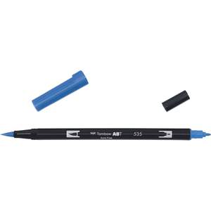TOMBOW ABT - PENNARELLO DOUBLE BROSSE BLEU COBAL - Product Image 1