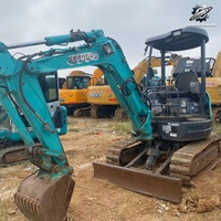 Excavatrice sur chenilles Kobelco30SR d'occasion, 3 tonnes, Japon, système hydraulique complet, faible taux de défaillance, livraison rapide, expédition mondiale