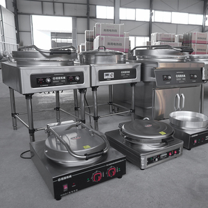 Thương mại điện griddlel hai mặt sưởi ấm Baking Pan hiệu quả <span class=keywords><strong>Pancake</strong></span> <span class=keywords><strong>Maker</strong></span> - Product Image 4