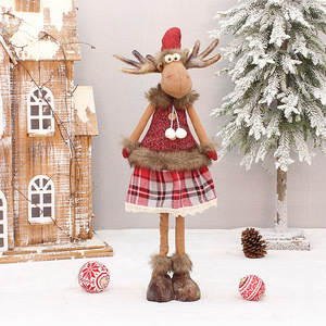 Muñeco Navideño, Decoraciones Navideñas para el Hogar, Adornos Navideños de Alce, Decoración para Árbol de Navidad, Regalos de Navidad - Product Image 5