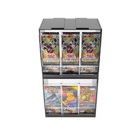 Organisateur de boosters en acrylique transparent personnalisé pour l'affichage et le rangement