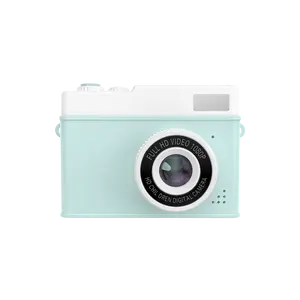 Câmera retrô infantil Y3 2.0 polegadas 1080P câmera dupla com foco automático gravação de vídeo Grafhiti longa resistência divertida presente para crianças