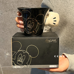 Taza <span class=keywords><strong>de</strong></span> cerámica <span class=keywords><strong>de</strong></span> Disney con asa, taza <span class=keywords><strong>de</strong></span> café <span class=keywords><strong>de</strong></span> dibujos animados, taza <span class=keywords><strong>de</strong></span> leche para uso doméstico, oficina y regalo <span class=keywords><strong>de</strong></span> Navidad - Product Image 1