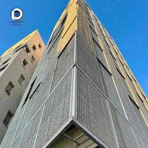 Système <span class=keywords><strong>de</strong></span> bardage extérieur en aluminium PRIMA, design moderne, façade continue, décoration extérieure <span class=keywords><strong>de</strong></span> bâtiment commercial - Product Image 6