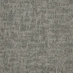 50*50cm Muse Commercial High Low Loop Jacquard With PVC Backing Solution Dyed Nylon Carpet Tiles