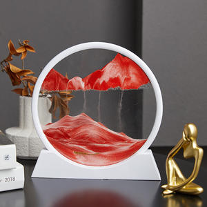 Peinture de sable 3D en mouvement, Art <span class=keywords><strong>d</strong></span>'horloge sèche, Ornements, Peinture de paysage, Artisanat, Cadeaux, <span class=keywords><strong>D</strong></span>écoration intérieure, Cadeau pour enfants - Product Image 3