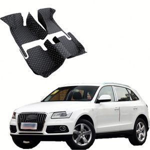 พรมปูพื้นรถยนต์หนังแท้แบบสั่งทำพิเศษสำหรับ Audi Q5 ปี 2009-2016 หนา 3.5 มม. ชุดเต็มสำหรับรุ่น A3 และ A5 - Product Image 1