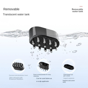 หวีแปรงนวดศีรษะอัจฉริยะแบบชาร์จไฟได้สำหรับขายส่ง |   กล่องนำของเหลว EMS แสงสีแดง ไอออนิก แคร์ ไวเบรชั่น |   การรักษาการเจริญเติบโตของเส้นผม - Product Image 6