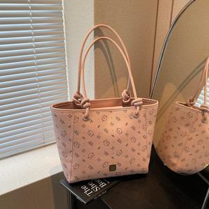 Sac fourre-tout de luxe pour femme, sac à main en cuir grande capacité, sac de shopping pour femme - Product Image 5