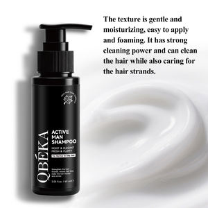 Shampooing QBEKA pour hommes, <span class=keywords><strong>avis</strong></span> positifs, anti-chute, nettoyant, pour cuir chevelu gras et sec, usage quotidien, sans sulfate, fabrication chinoise - Product Image 5