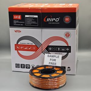 Cable de Red Cat5e FTP 24AWG, Cable Ethernet LAN Blindado de Par Trenzado de Cobre Libre de Oxígeno para Uso Industrial y de Oficina - Product Image 6