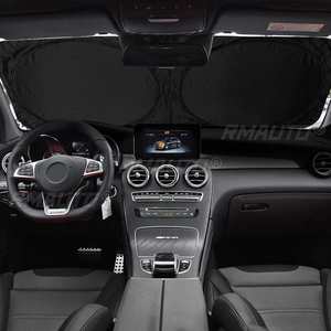 แผ่นบังแดดกระจกรถยนต์แบบสากลสำหรับ Tesla/Honda/Opel/Volvo/Seat/Alfa/BMW/Audi/Benz - Product Image 3