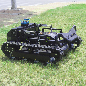 bibo High Quality CE Certified Gasoline Lawn <b>Mower</b> <b>Remote</b> <b>Control</b> Robot <b>Track</b> Type Brush Cutter 4-Stroke DIY Grading Self - Product Image 4