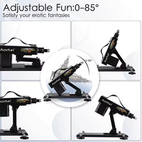 Machine de masturbation féminine à ajustement automatique, machine sexuelle rétractable automatique pour femmes avec godemichés