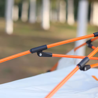 Tentes dôme de camping, tente de randonnée imperméable et coupe-vent, petites tentes légères faciles à installer