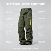Pantalon cargo court pour homme, taille européenne, coupe décontractée extensible, pour la randonnée en extérieur, avec logo personnalisé, vente en gros d'usine, OEM