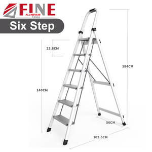 Giao hàng nhanh gấp bước thang bán buôn thép không gỉ Nhà thang chất lượng 3 bước thang - Product Image 6