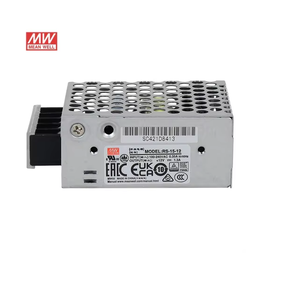 RS-15-12 – Fuente de alimentación de metal MeanWell SMPS de 12 V, 1,3 A, 15 W, convertidor de CA a CC con carcasa metálica para dispositivos industriales y electrónicos - Product Image 4
