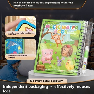 Juguete mágico de pintura de acuarela para niños bebés papel de relleno repetido educativo para pintar traje de pintura de agua para colorear - Product Image 3